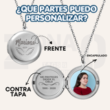 RELICARIO ENCAPSULADO | COLOR PLATA