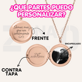 RELICARIO ENCAPSULADO | COLOR ROSE GOLD