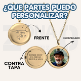 RELICARIO ENCAPSULADO | COLOR DORADO