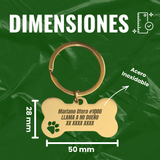 HUESO ID | COLOR DORADO | TALLAS MED A G