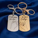 Par De Llaveros Pinky Promise Pareja Bff Matrimonio Amigos