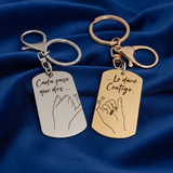 Par De Llaveros Pinky Promise Pareja Bff Matrimonio Amigos