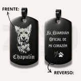 DIJE FOTOGRABADO | PERSONALIZABLE | COLOR NEGRO