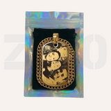 DIJE FOTOGRABADO | PERSONALIZABLE | COLOR DORADO