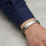 Pulsera Hilo Triple - Acero Inoxidable II