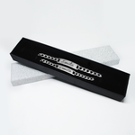 Set de esclavas con caja de regalo/plateadas