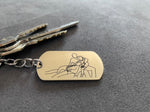 Llavero de Acero inoxidable Personalizado