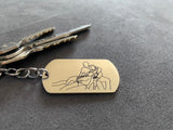 Llavero de Acero inoxidable Personalizado