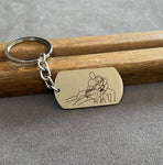 Llavero de Acero inoxidable Personalizado