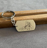 Llavero de Acero inoxidable Personalizado