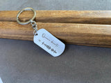 Llavero de Acero inoxidable Personalizado