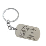 Llavero de Acero inoxidable Personalizado