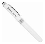Bolígrafo Personalizado Grabado Laser Mondavi Blanco