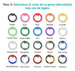 Juego Placa Grande Con Goma + Placa Chica Dog Tag