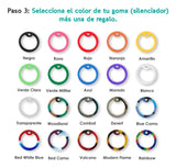 Juego Placa Grande Con Goma + Placa Chica Dog Tag